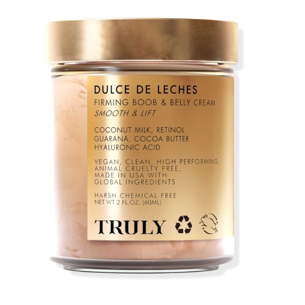 🎁 (2/$35) Truly Dulce De Leches Boob & Belly Cream •Full Size • New